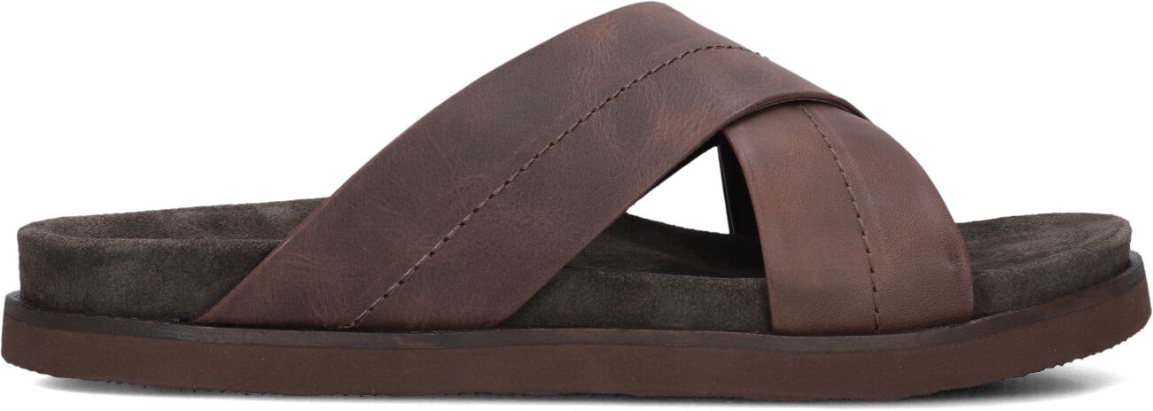 Stefano Lauran Slippers
Heren 26002, Maat: 43, Materiaal: Leer, Kleur: Bruin afbeelding 1