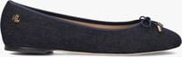 Blauwe LAUREN RALPH LAUREN Ballerina's JAYNA FLATS BALLET - medium
