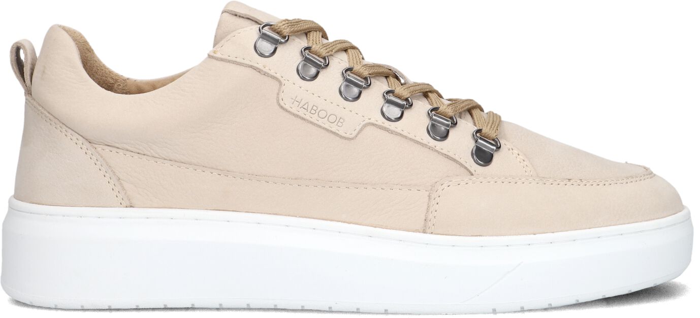 Haboob Lage Sneakers Dames Lux, Maat: 44, Materiaal: Nubuck, Kleur: Beige