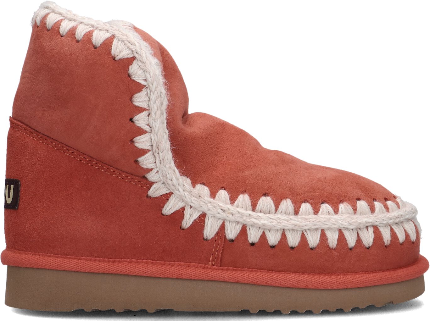 Mou Vachtlaarzen Dames Eskimo 18 Bounce, Maat: 40, Materiaal: Suède, Kleur: Koraal