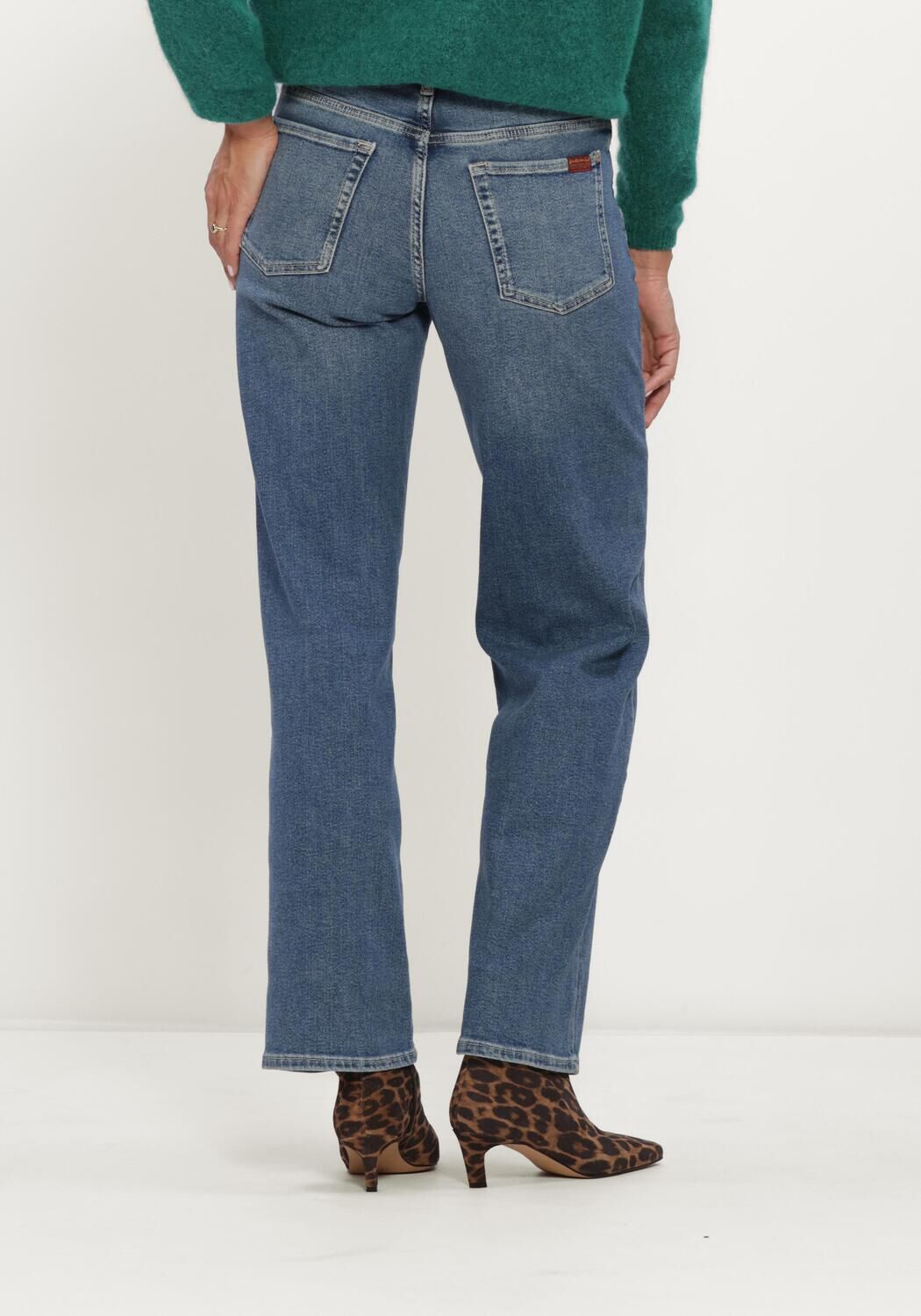 Blauwe 7 FOR ALL MANKIND Straight leg jeans STOVEPIPE STRAIGHT TIDE BREAK - large