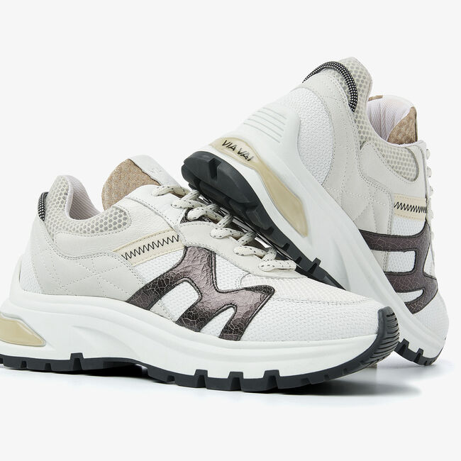 Grijze VIA VAI Lage sneakers LIZ FINLEY - large