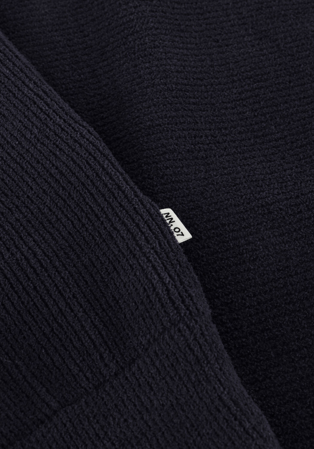 Donkerblauwe NN.07 Trui DANNY HALF ZIP 6429 - large