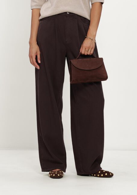 Bruine KNIT-TED Broeken CHARLY PANTS - large