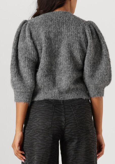 Grijze CO'COUTURE Trui CORALIE CC BOW RIB CARDIGAN - large