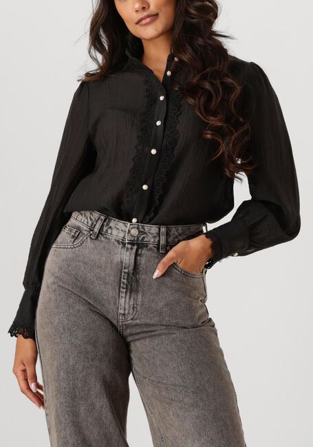 Zwarte CO'COUTURE Blouses ANGIE ANGLAISE SHIRT - large