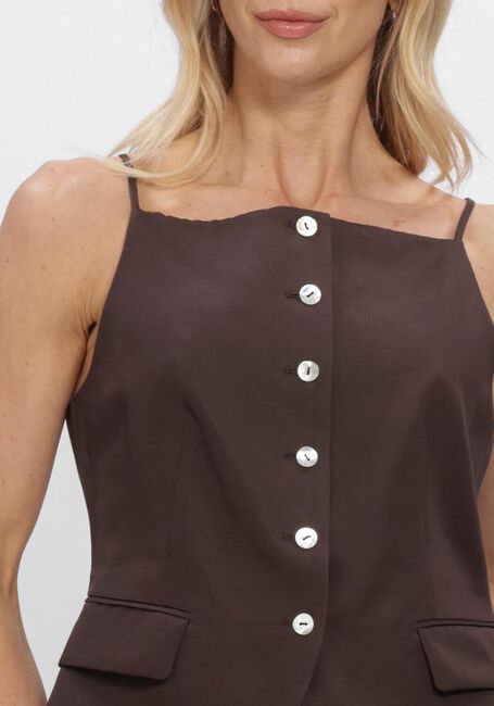 Bruine COPENHAGEN MUSE Tops & T-shirts CMCOLLEEN-WAISTCOAT - large