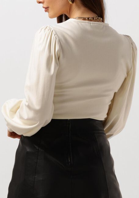 Beige GESTUZ Blouses RIFAGZ V-NECK BLOUSE - large