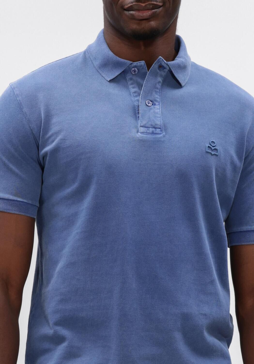 Blauwe ISABEL MARANT Polo AFKO PLASTRON - large