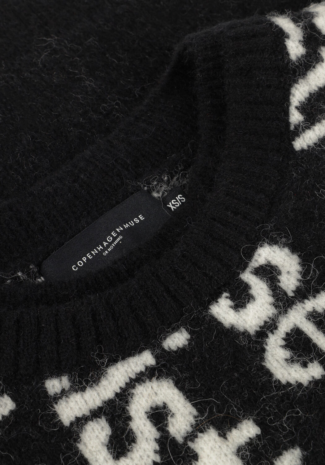 Zwarte COPENHAGEN MUSE Trui CMIBRA-PULLOVER - large