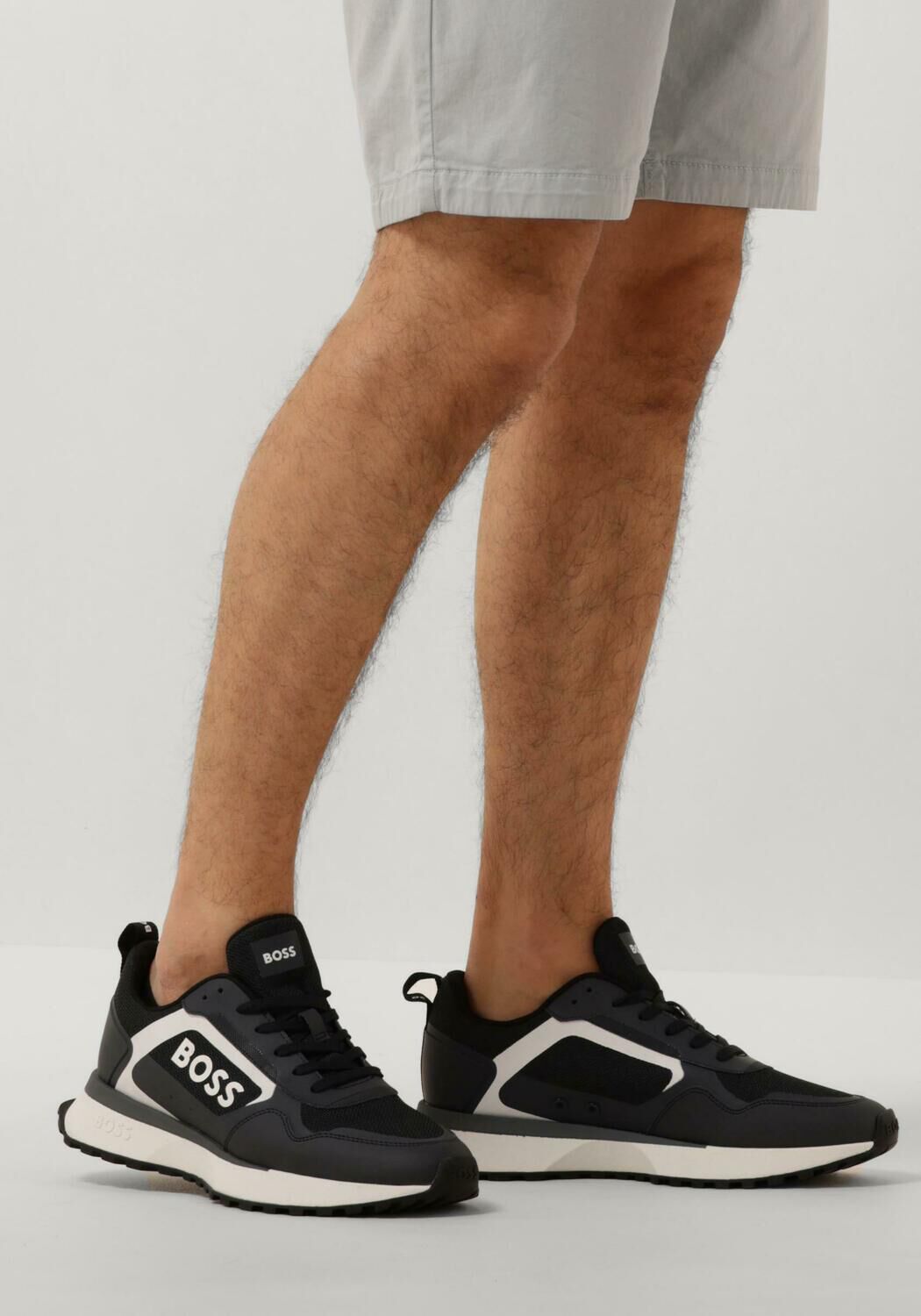 Blauwe BOSS Lage sneakers JONAH_RUNN - large