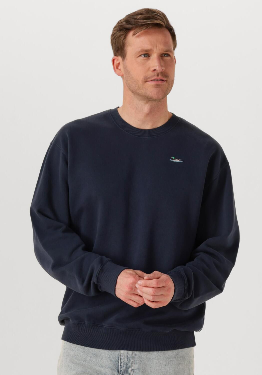 Forét Sweater Heren Duck Sweatshirt, Maat: XL, Kleur: Donkerblauw afbeelding 1