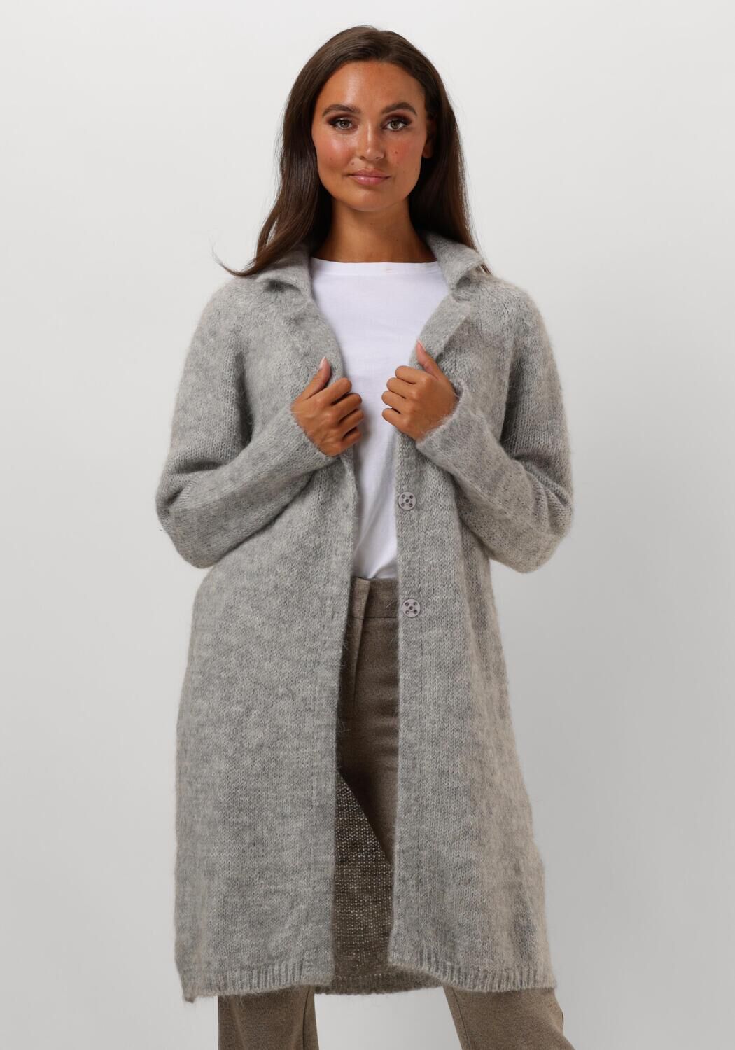 Bellamy Vest Dames Mabel, Maat: M, Kleur: Lichtgrijs