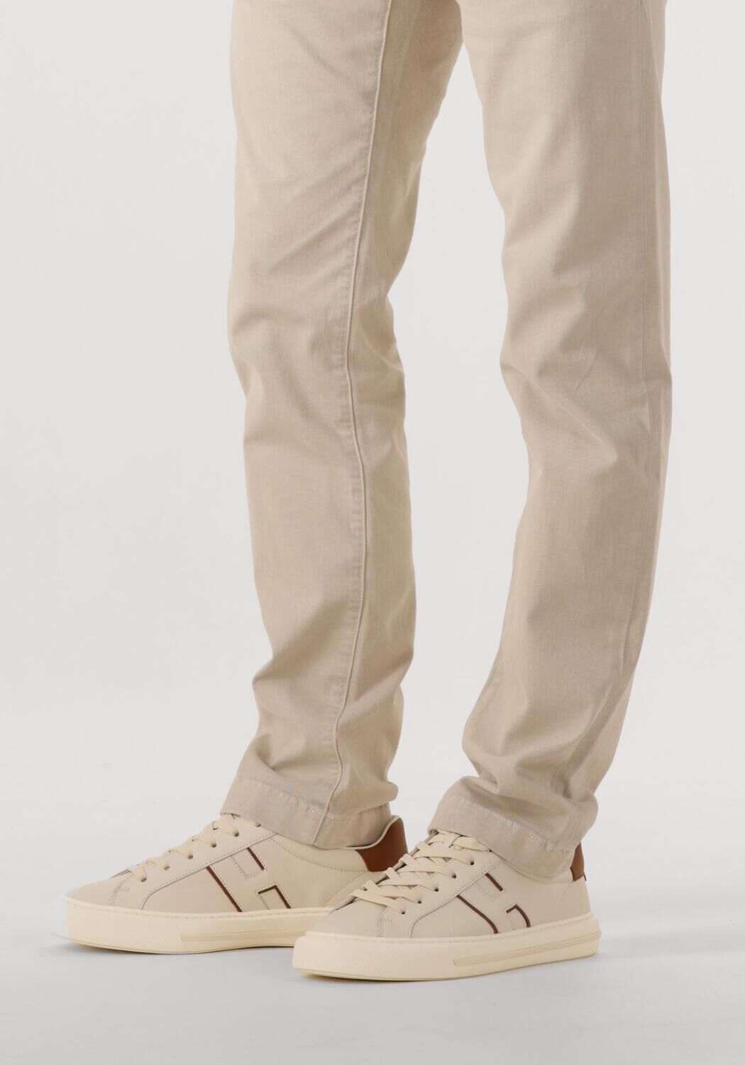 Beige HOGAN Lage sneakers H691 ALLACCIATO H - large