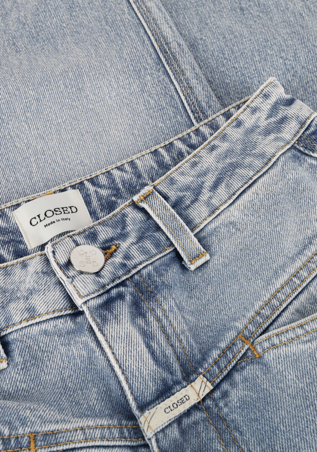 Lichtblauwe CLOSED Mom jeans PEDAL PUSHER - large