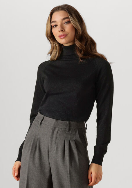 Zwarte SUMMUM Coltrui TURTLE NECK SWEATER SOFT - large