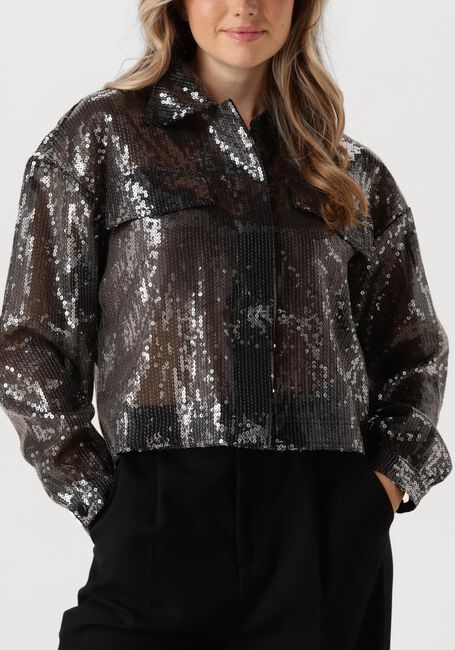 Zilveren COPENHAGEN MUSE Blouses CMTRUCKER-JACKET - large