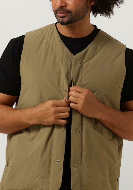 Olijf FORÉT Bodywarmer MYST LINER VEST - large