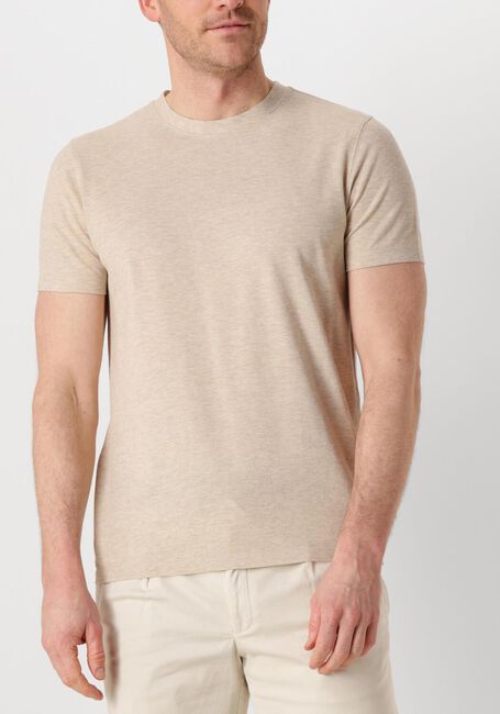 Beige PROFUOMO T-shirt T-SHIRT CREW NECK SS - large