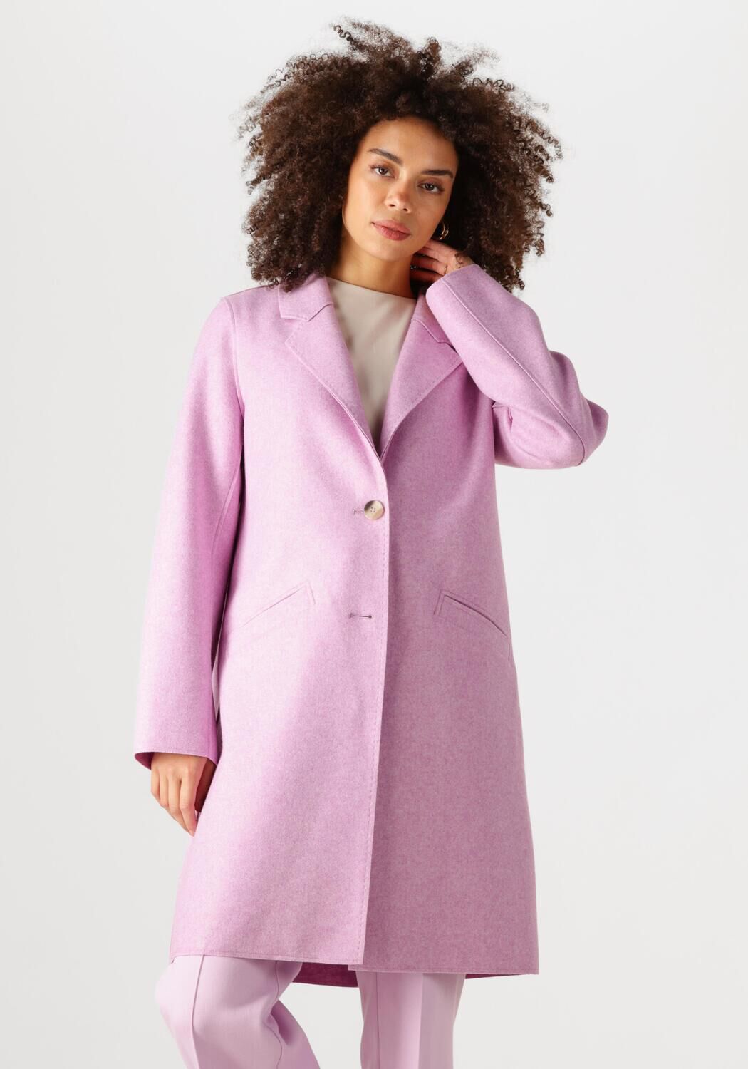 Beaumont Mantel Dames Jazzy Coat, Maat: 36, Kleur: Roze afbeelding