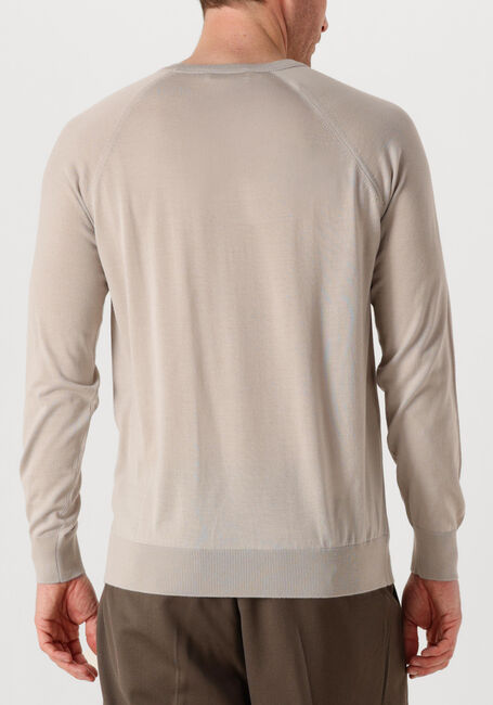 Beige FILIPPO DE LAURENTIIS Trui G COLLO ML RAGLAN R MERINO - large