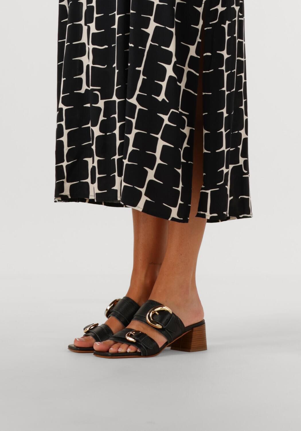 Zwarte STEFANO LAURAN Sandalen met hak 23118 - large