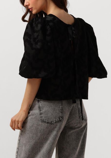 Zwarte CO'COUTURE Blouses BLANKA BOW BLOUSE - large