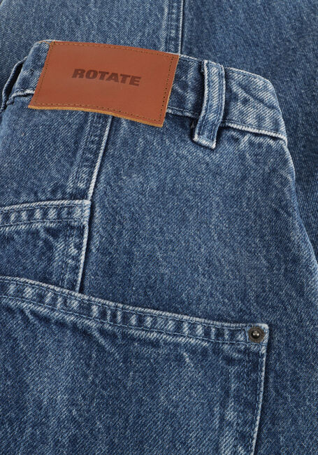 Donkerblauwe ROTATE Broeken DENIM CARGO PANTS - large