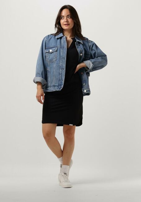 Zwarte PENN & INK Mini jurk JILL - large