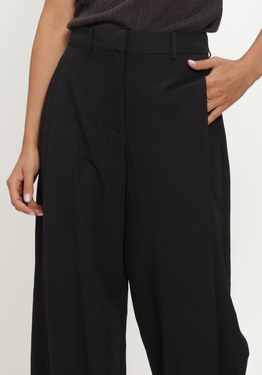 Zwarte COPENHAGEN MUSE Broeken CMTAILYN-PANTS - large