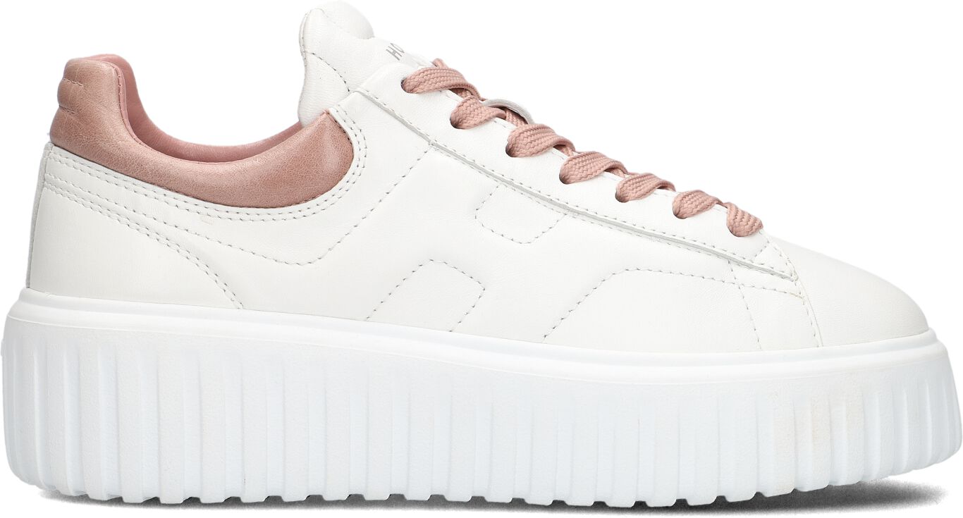 Hogan Lage Sneakers Dames Hxw6450fc60, Maat: 39, Materiaal: Leer, Kleur: Wit