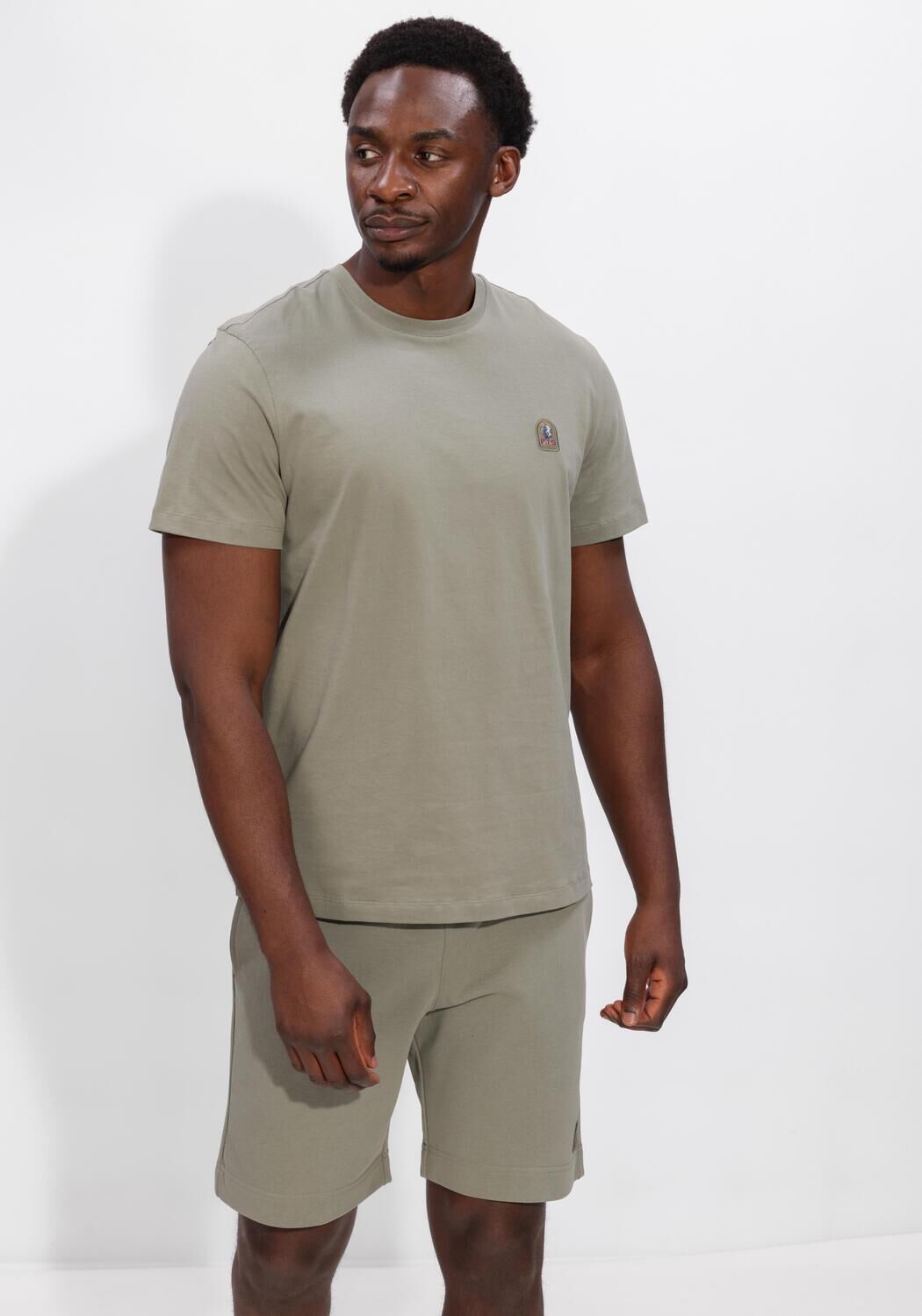 Khaki PARAJUMPERS T-shirt PATCH TEE - large