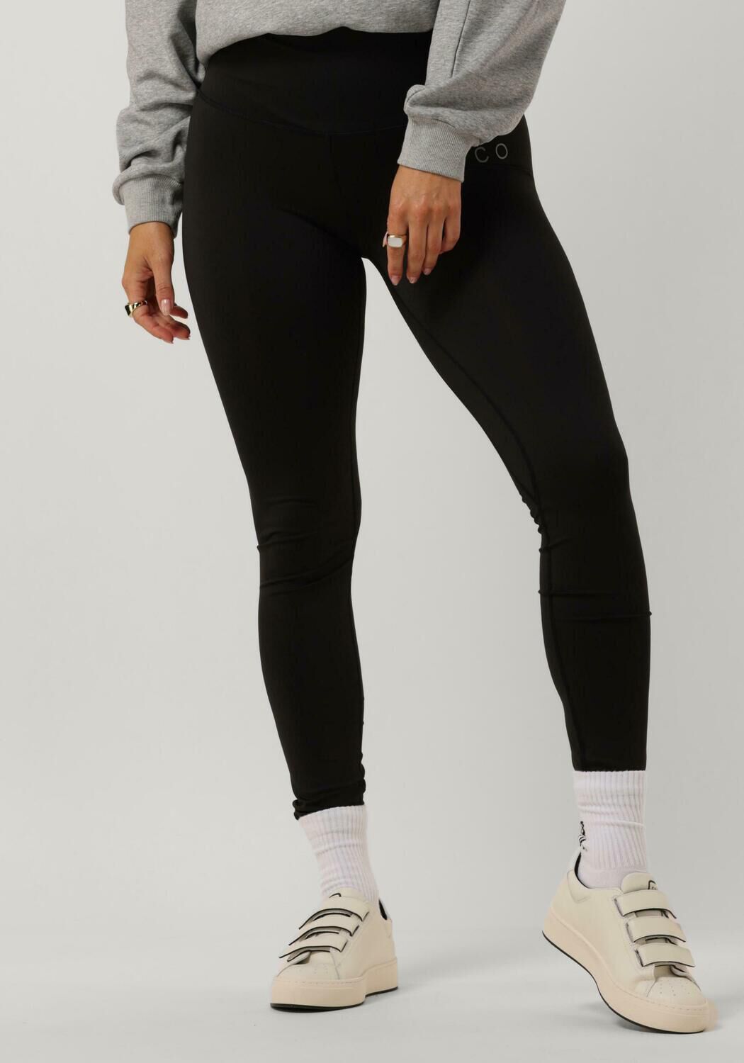 Co'Couture Legging Dames Livia Tieds, Maat: XS, Kleur: Zwart
