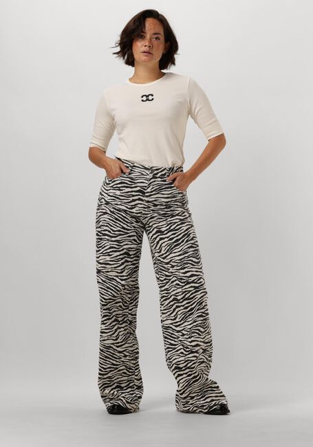 Ecru CO'COUTURE Top GRANNY LOGO TEE - large