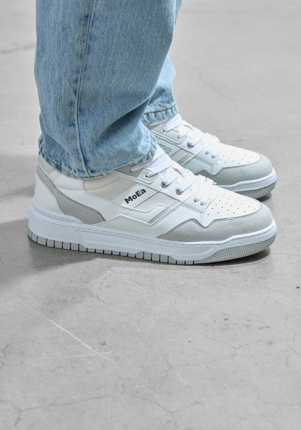 Witte MoEa Lage sneakers MOEA-BAGSN2 - medium