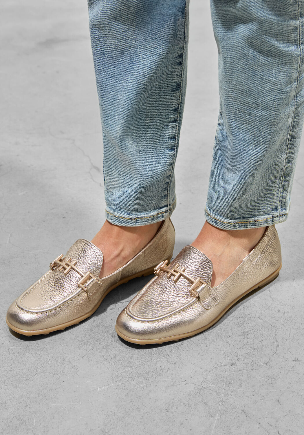 Gouden HISPANITAS Instappers HV254027 - medium