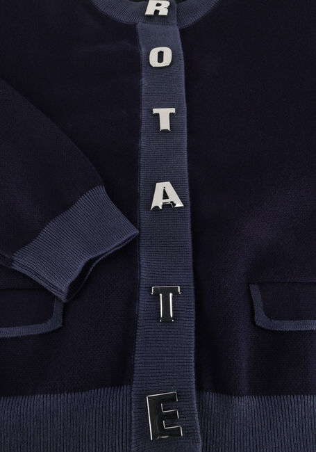 Donkerblauwe ROTATE Truien/vesten FIRM KNIT CARDIGAN - large