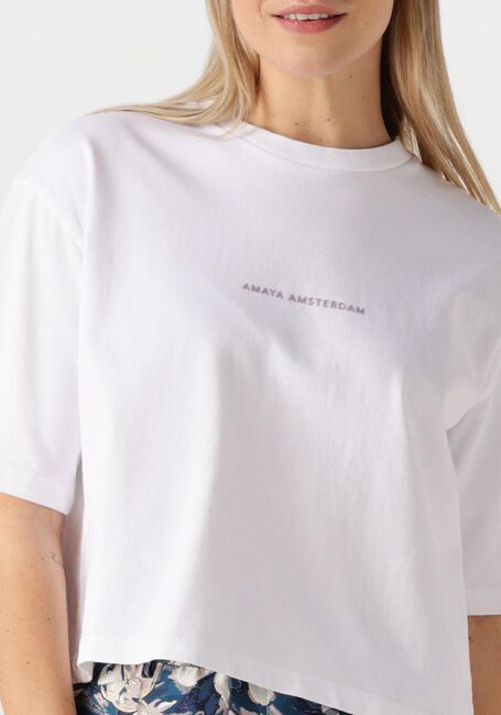 Witte AMAYA AMSTERDAM T-shirt BAYLIE - large
