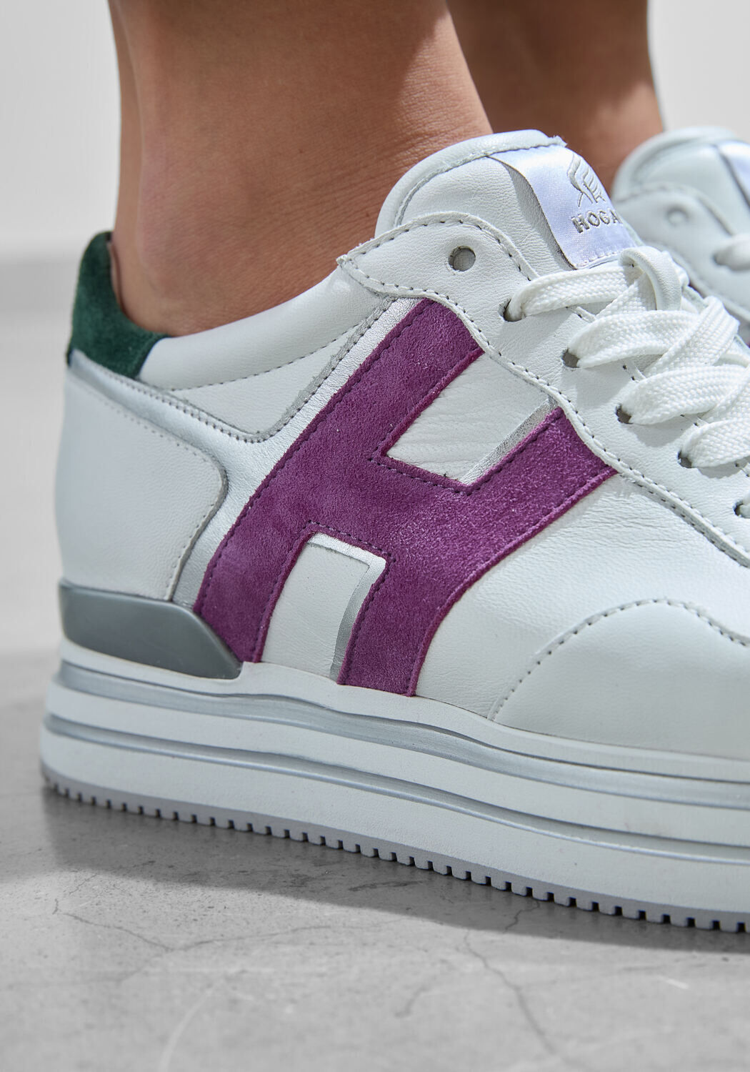 Witte HOGAN Lage sneakers HXW4830CB80 - large