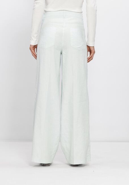 Blauwe CAMBIO Wijde broek ADRIENNE - large