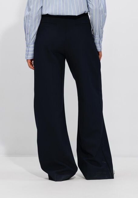 Donkerblauwe CO'COUTURE Pantalon VOLA PLEATED LONG PANT - large
