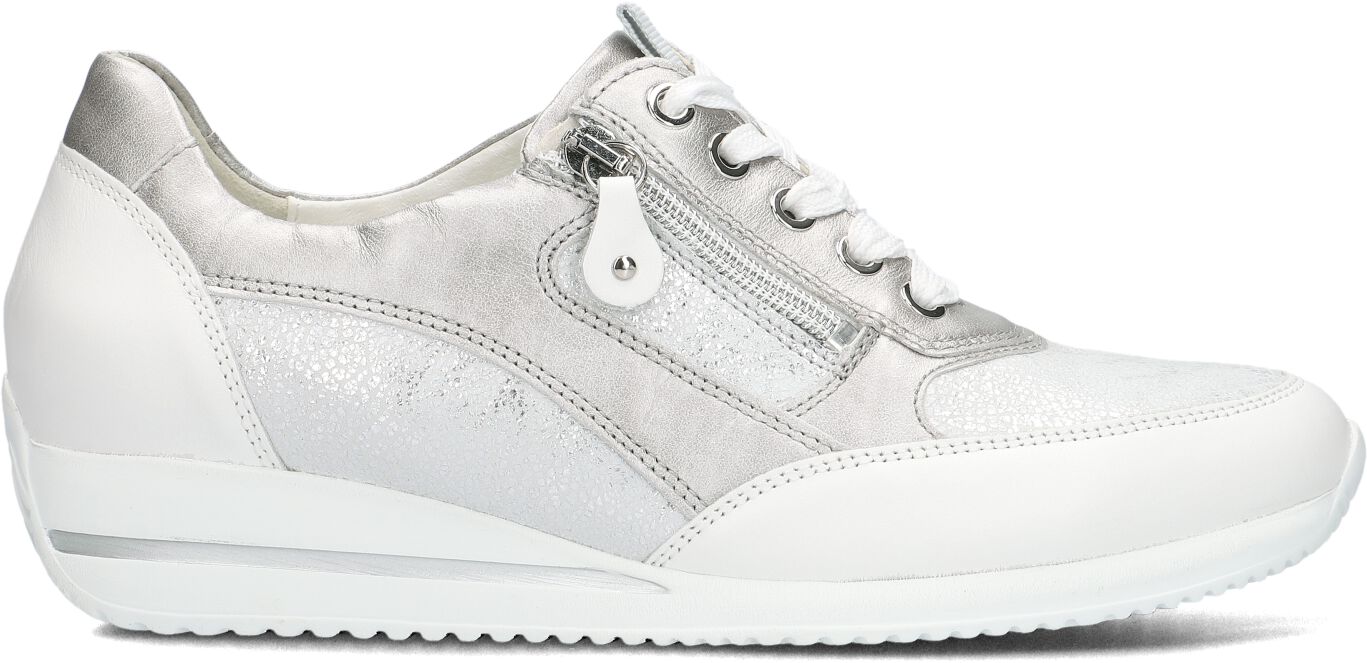 Waldläufer Lage Sneakers Dames 980008 Glit, Maat: 37, Materiaal: Leer, Kleur: Zilver