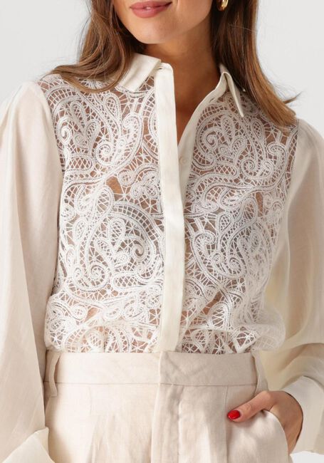 Gebroken wit COPENHAGEN MUSE Blouses MOLLY SHIRT - large