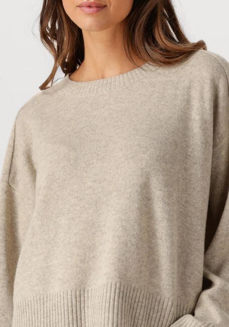 Beige CLOSED Trui CREW NECK WIDE SLEEVE - large