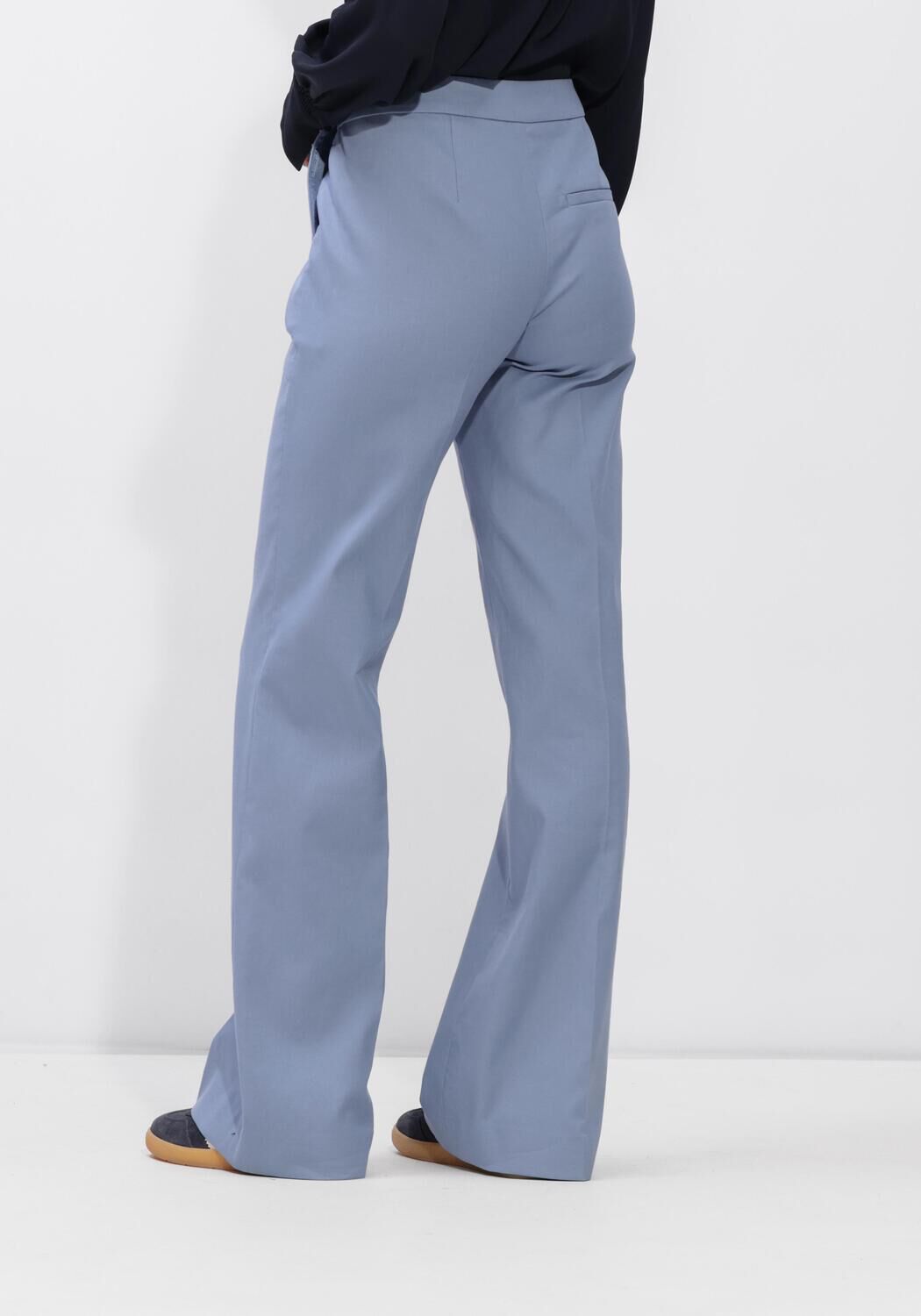 Lichtblauwe LUISA CERANO Wijde broek 638876/3806-00 - large