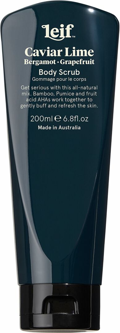 Leif Dames Caviar Lime Body Scrub 200ml, Maat: 200 ml afbeelding