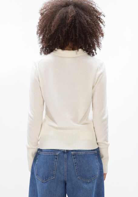 Ecru CLOSED Trui CARDIGAN WITH COLLAR - large