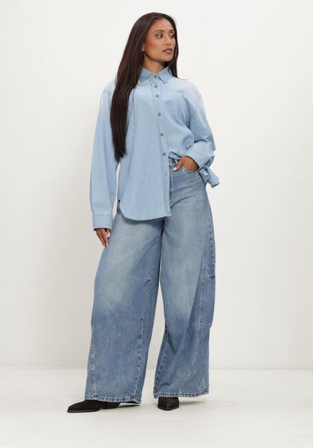 Lichtblauwe LOIS JEANS Wide jeans AEREA - large