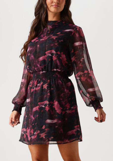 Roze AAIKO Mini jurk GABRY WINTER BLOOM - large