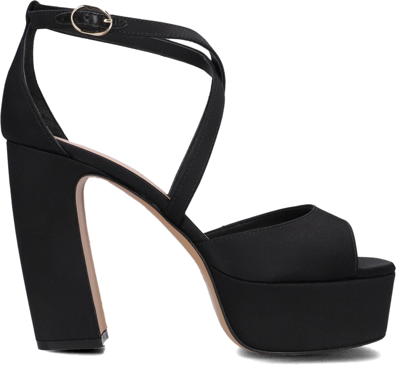 Lina Locchi Sandalen
Dames L1296, Maat: 37, Materiaal: Textiel, Kleur: Zwart